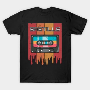 Classic Personalized Bastille Proud Name Cassette T-Shirt